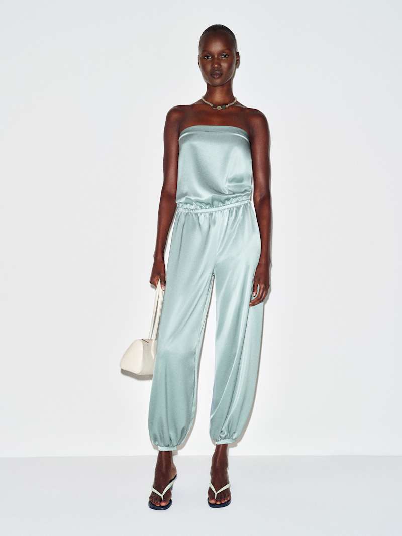 Trista Satin Jumpsuit