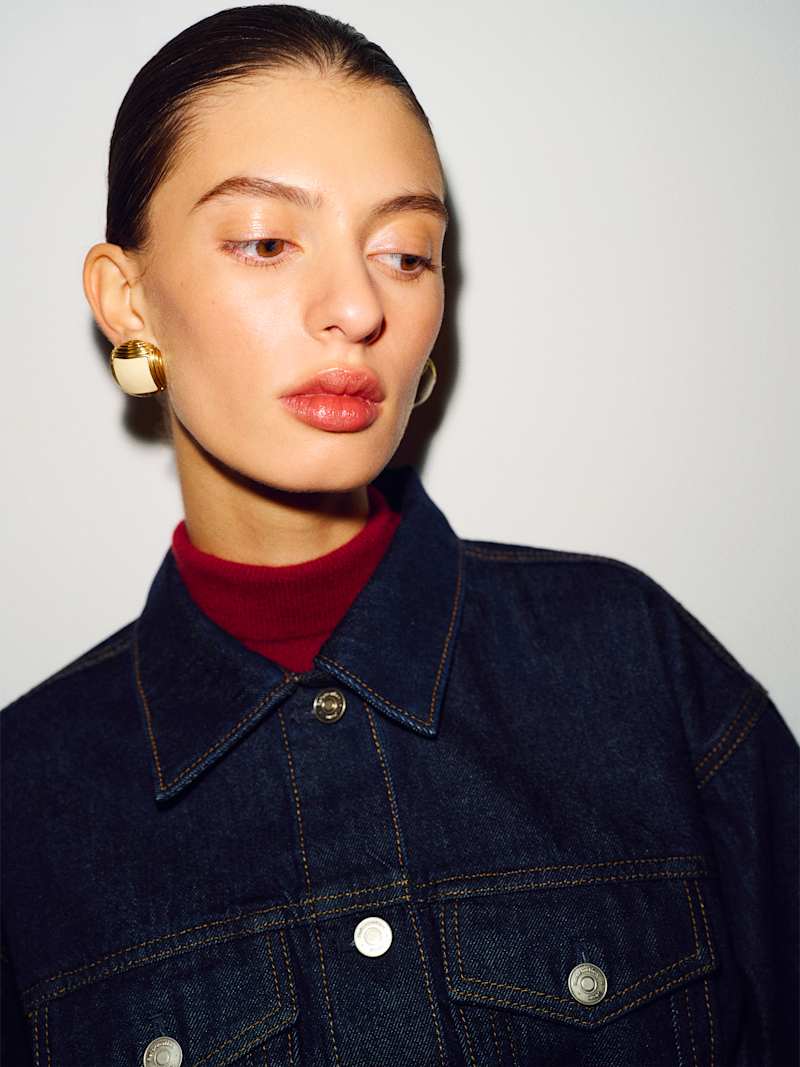 Taylor Belted Denim Jacket