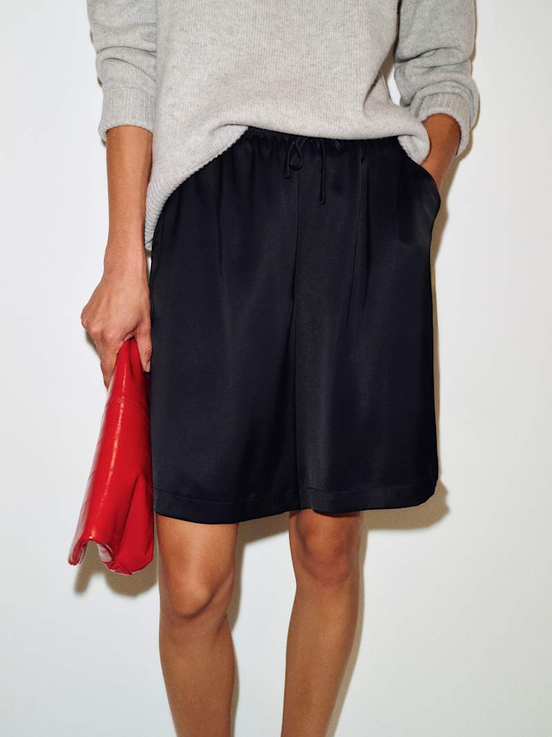 Sandy Satin Short