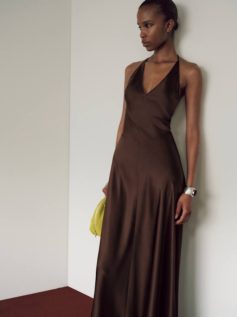 Petites Lara Silk Dress
