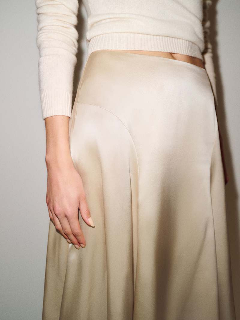 Mccall Silk Skirt