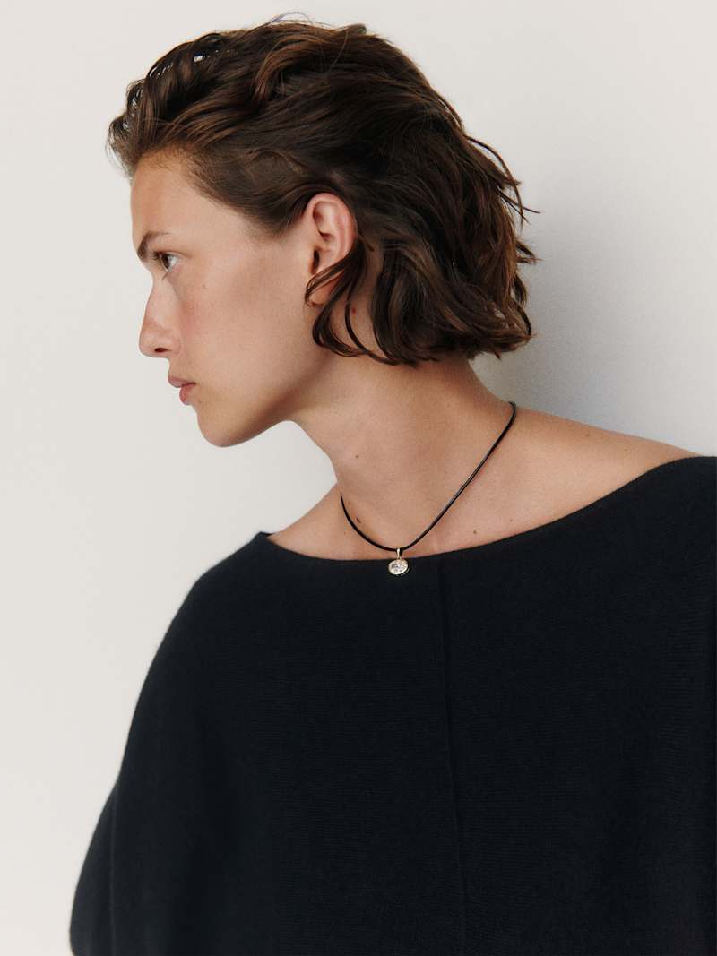 Brianna Cashmere Boatneck Top
