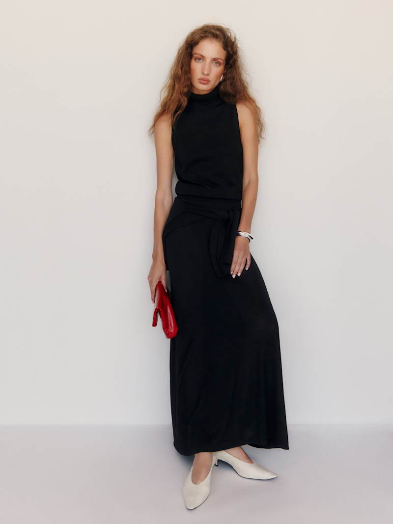 Alicia Regenerative Merino Mock Neck Tank
