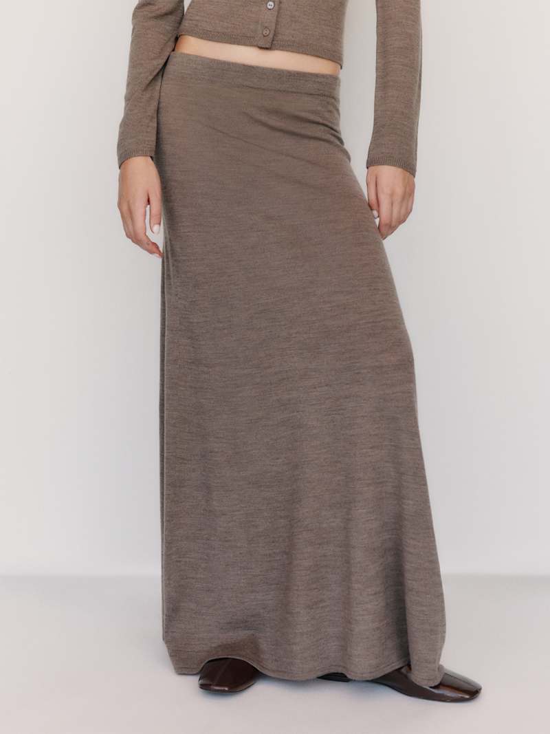 Danielle Regenerative Merino Skirt