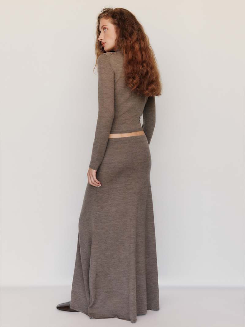 Danielle Regenerative Merino Skirt