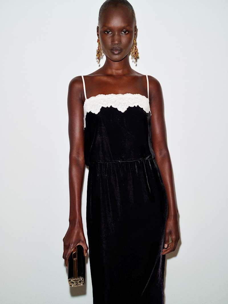 Kalinka Velvet Dress