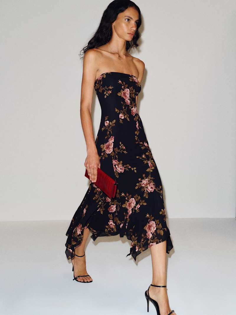 Reformation Angeles Dress | Black