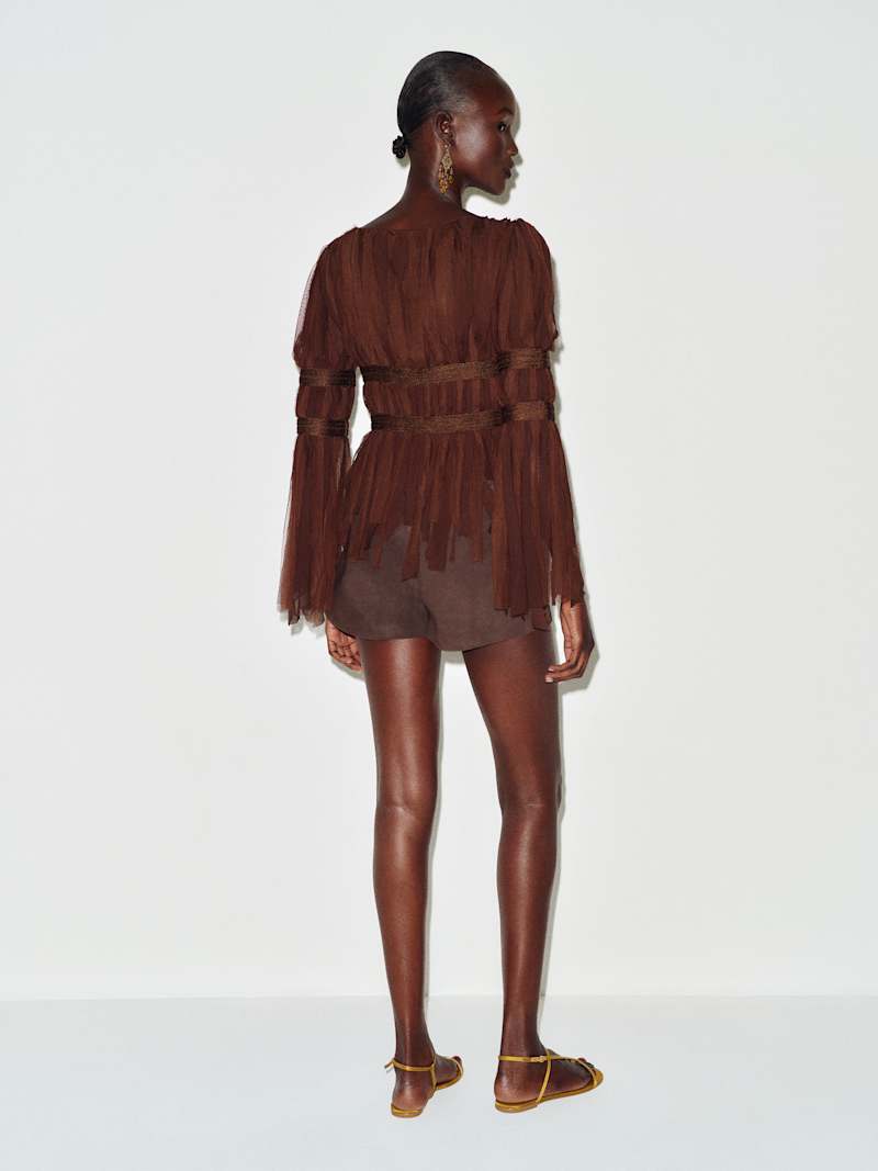 Vintage Max Mara Fringe Top