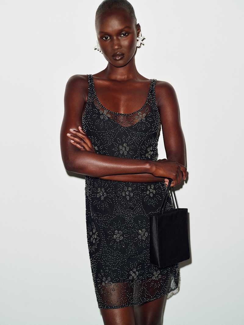 Vintage Vivienne Tam Beaded Dress