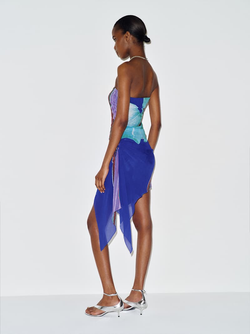 Vintage Vivienne Tam Hibiscus Dress
