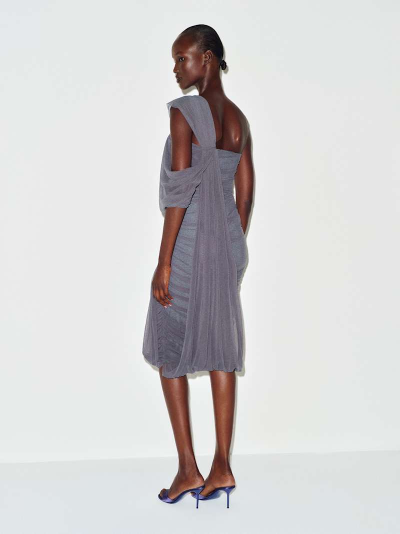 Vintage Fuzzi One Shoulder Dress