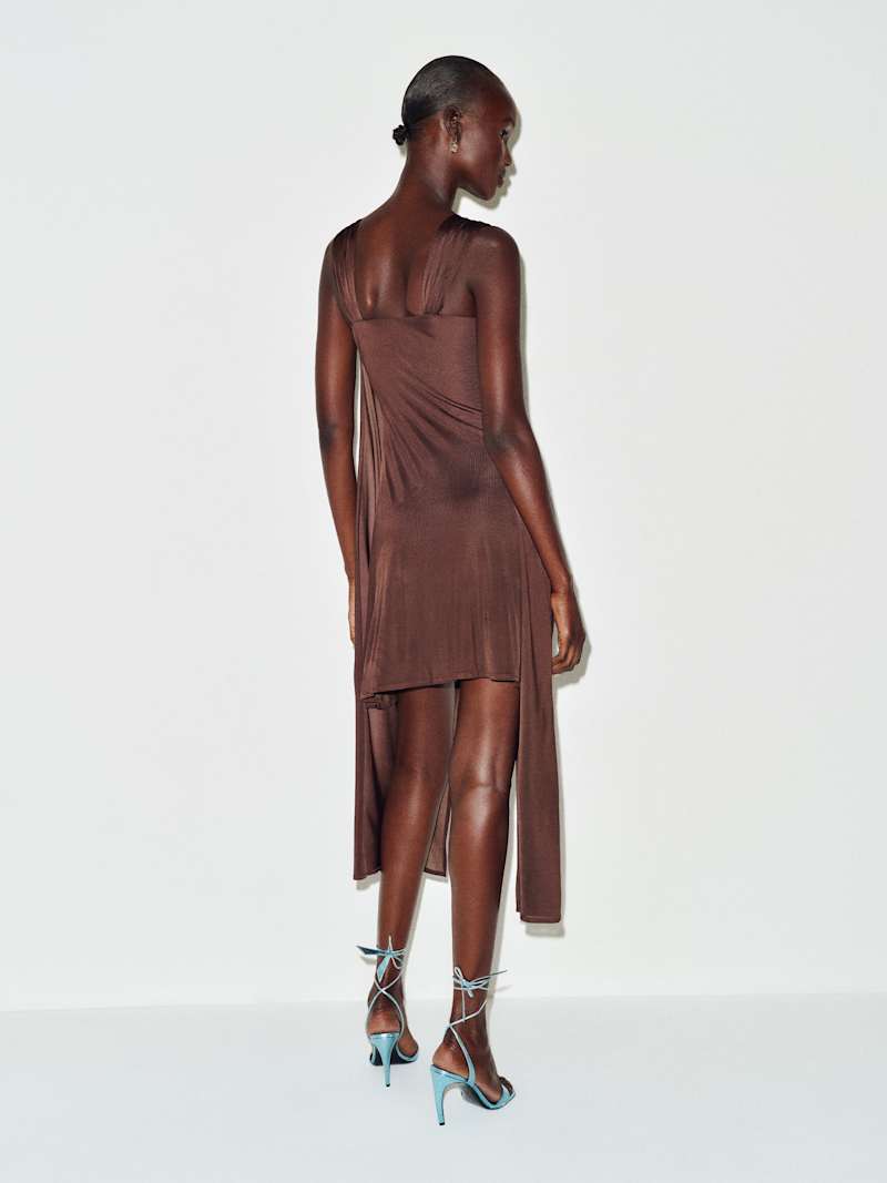 Vintage Valentino Draped Dress