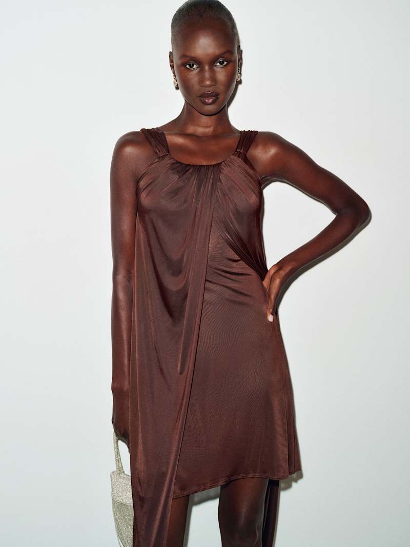 Vintage Valentino Draped Dress