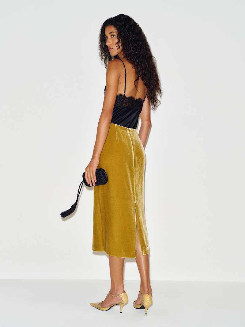 Helen Velvet Skirt