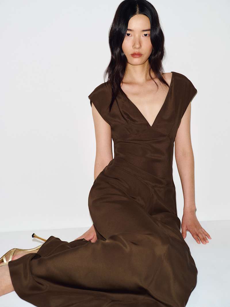 Jazzmyn Silk Dress