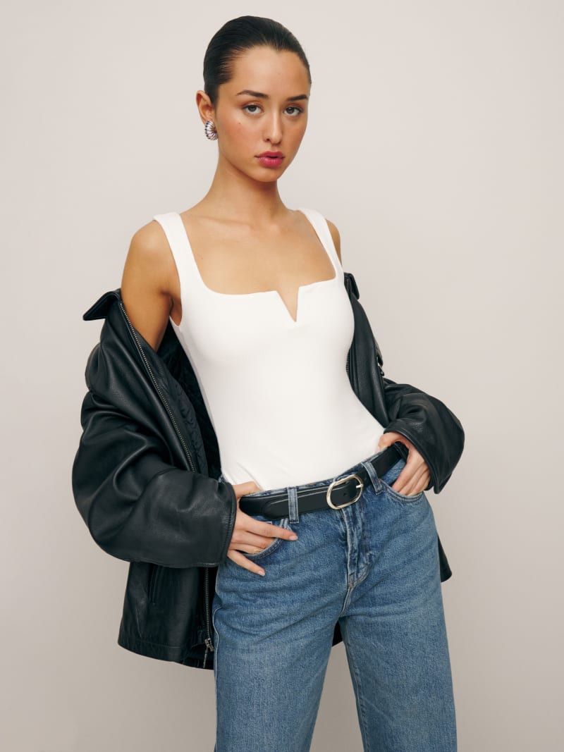 Ossie Knit Tank Sleeveless Reformation