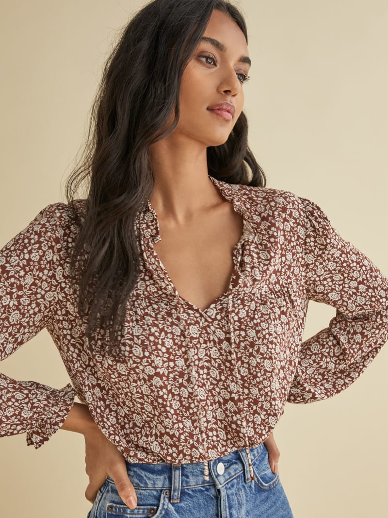 Amira Top - Vista Red