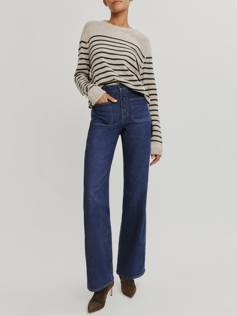 Victoria High Rise Wide Leg Jeans - Sustainable Denim | Reformation