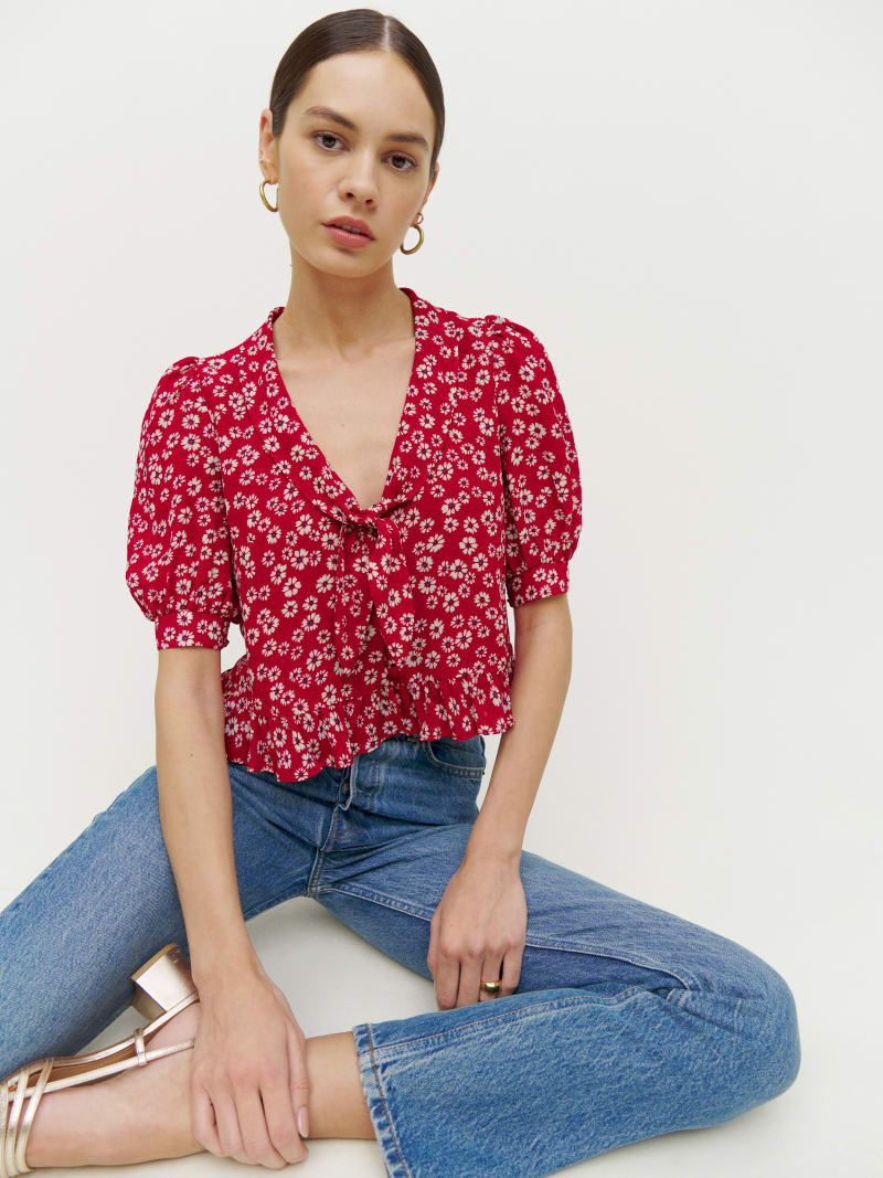 Sloane Denim Top