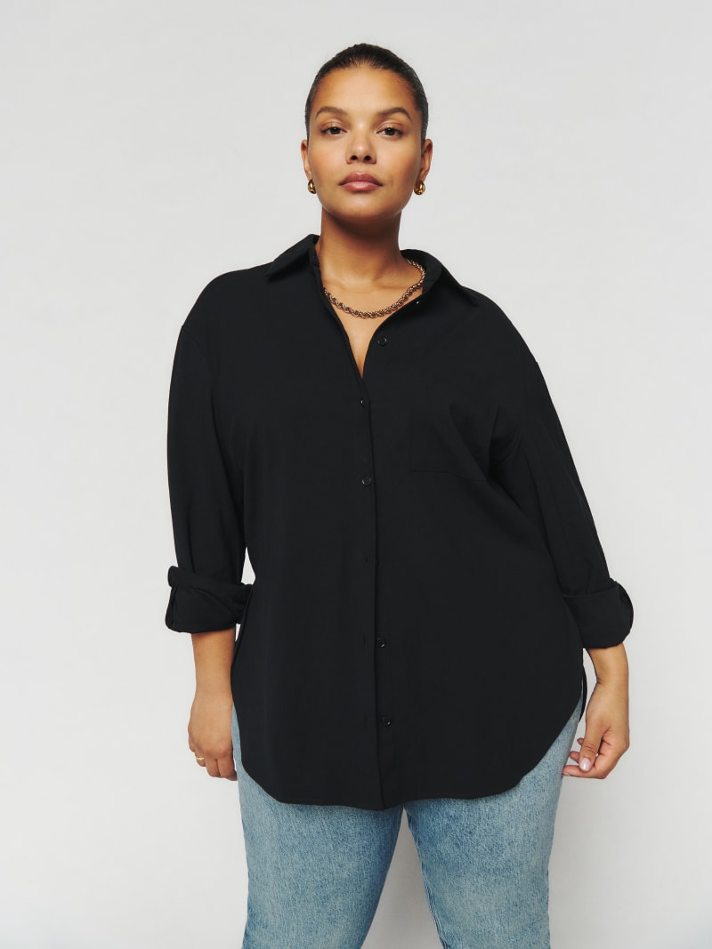 Long Back Oversized Shirt