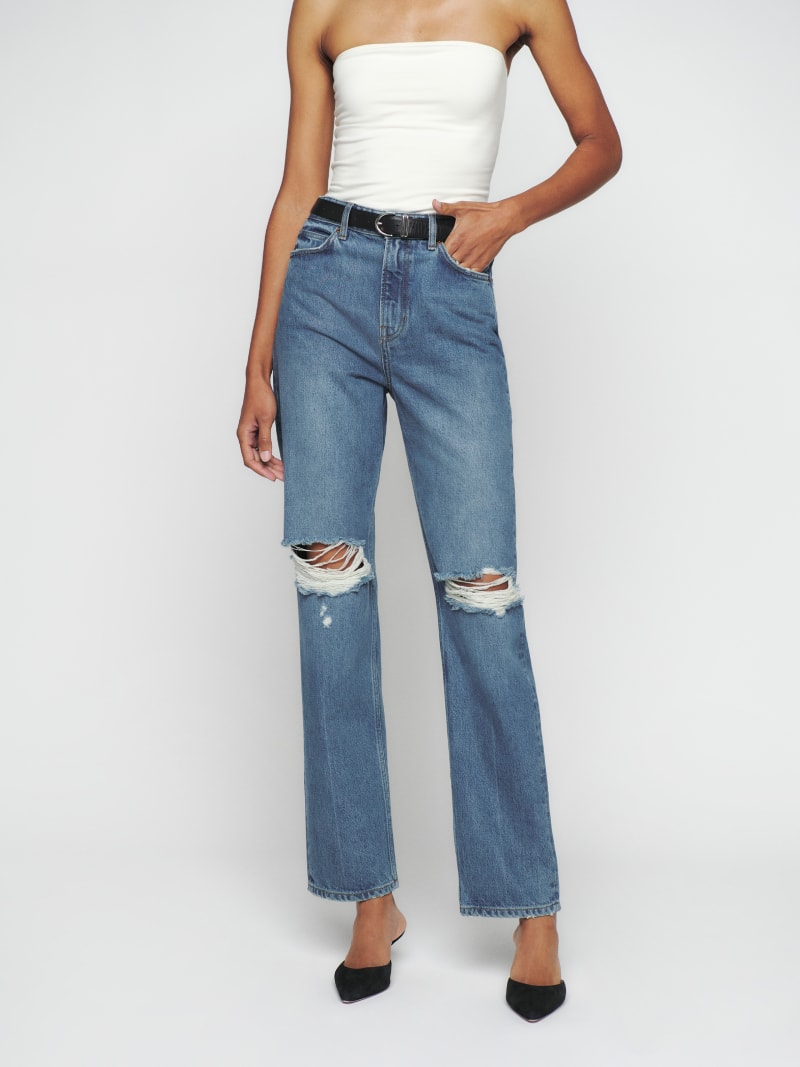 Selena High Rise Relaxed Jeans - Sustainable Denim | Reformation