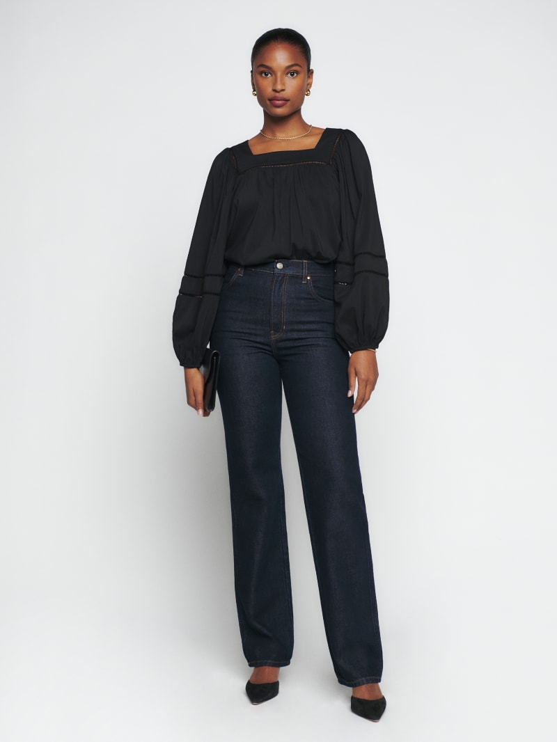Suzanne Turtleneck Long Sleeve Knit Top