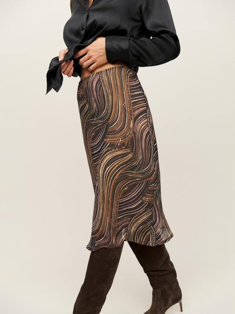 Vintage Val Skirt Sustainable Vintage Reformation