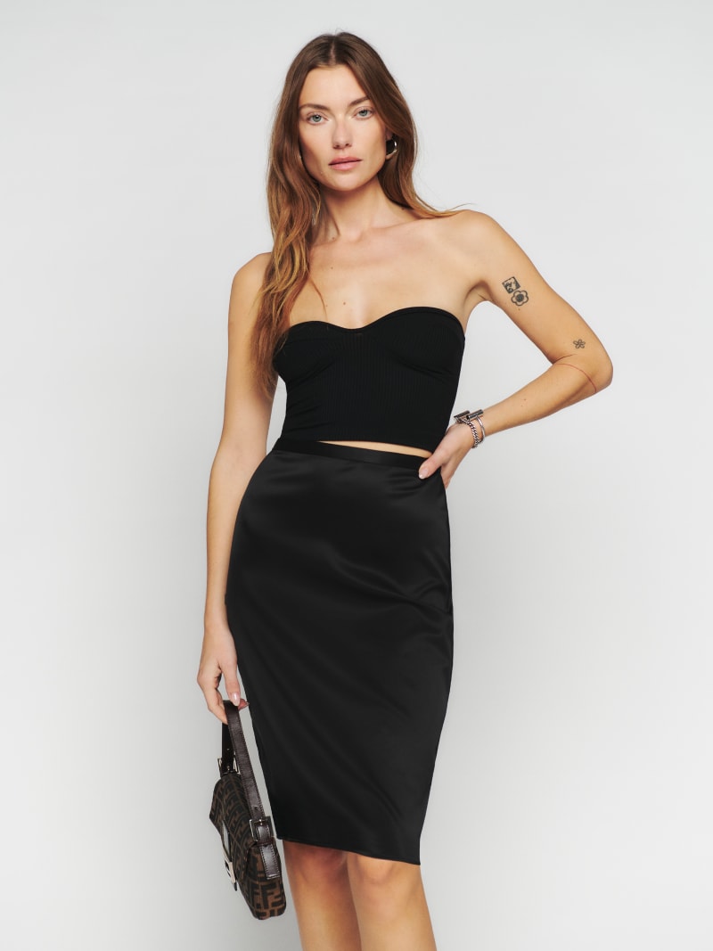 Stormi Satin Skirt