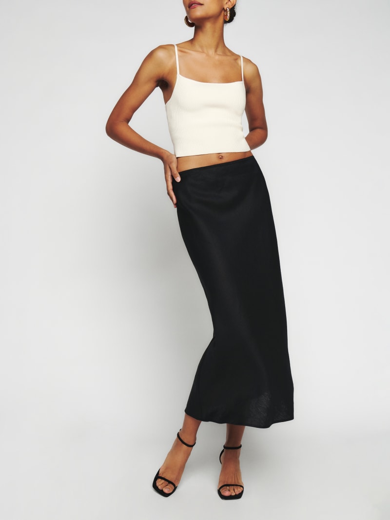 Nubia Linen Skirt Set