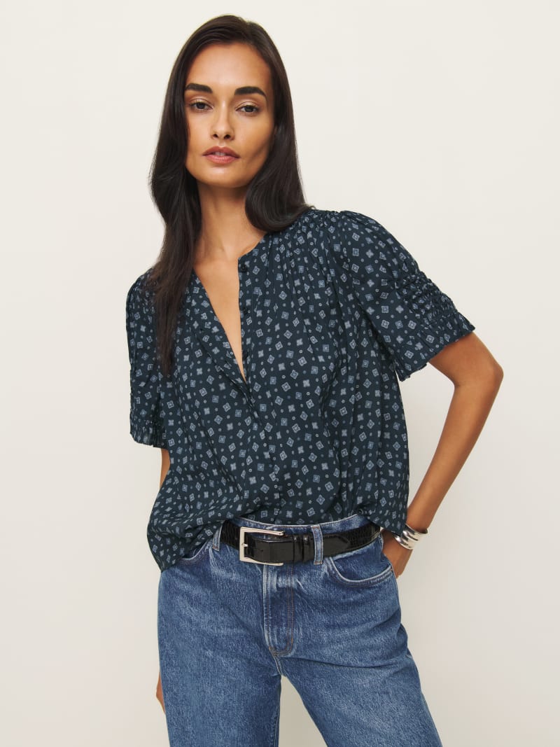 RHODE Adeline Woodstock Crop Top Size M