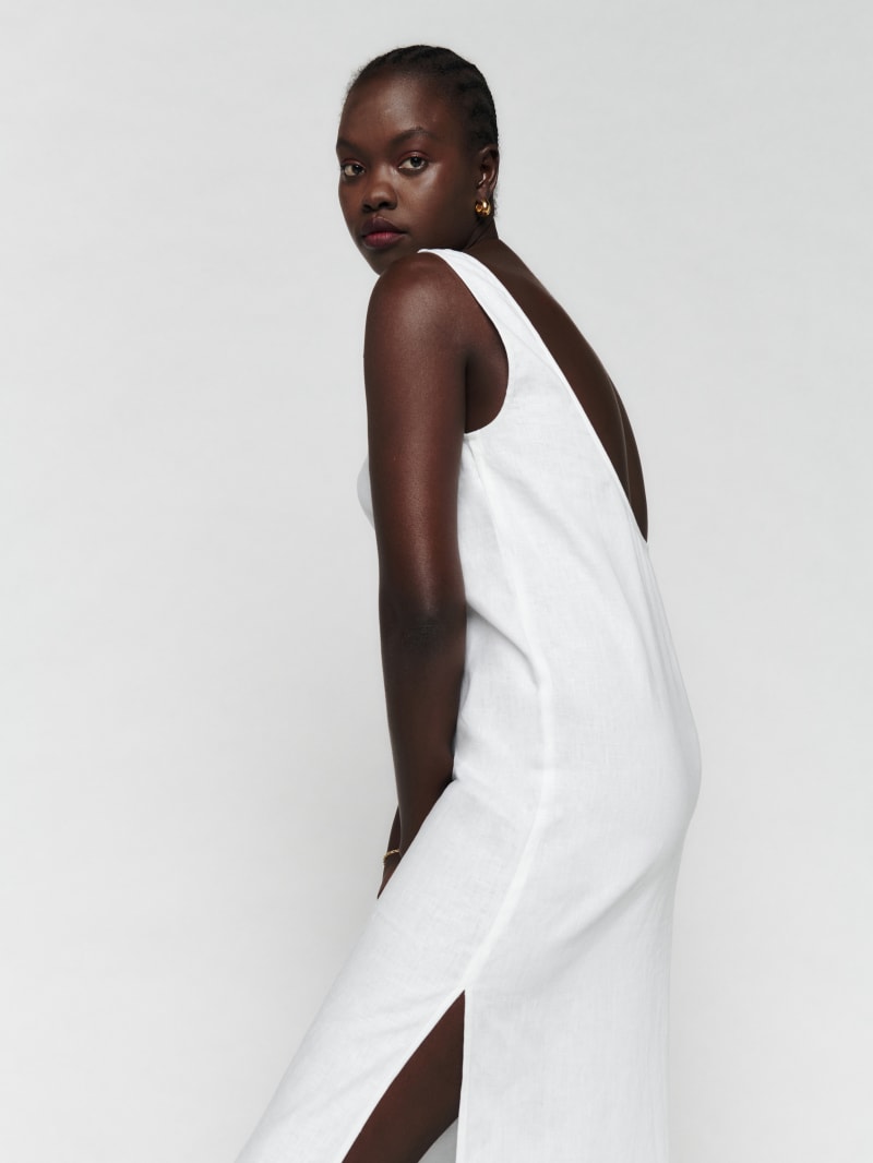 Marcie Linen Dress - Sleeveless Linen | Reformation