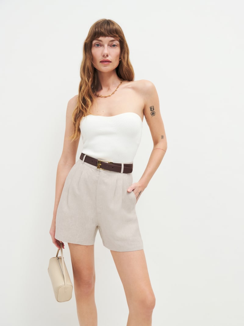 Mason Relaxed Utility Short White main image 0