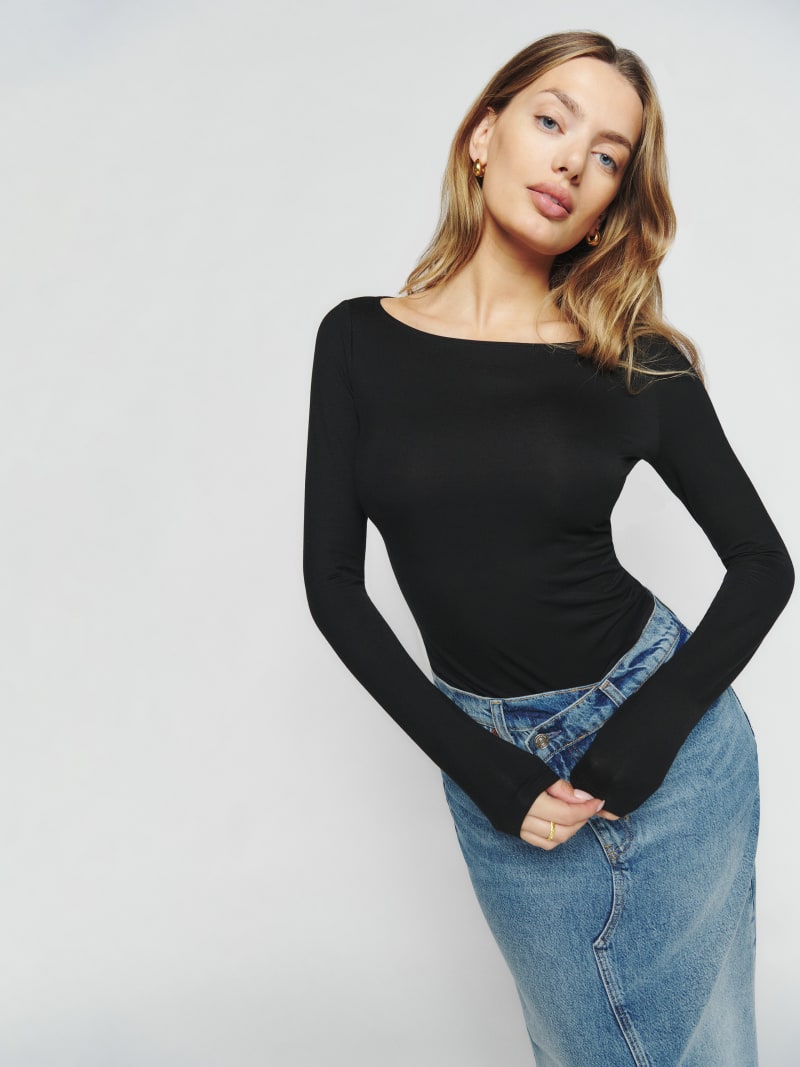Wiley Knit Top - Long Sleeve | Reformation