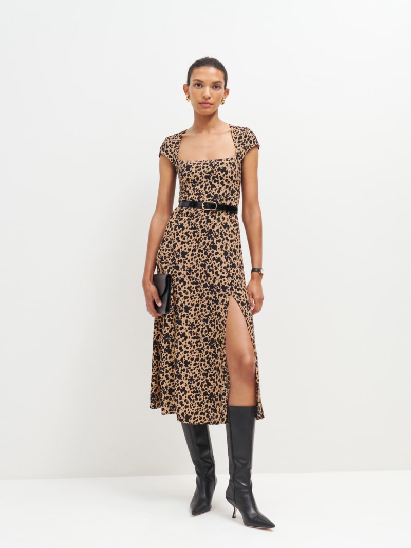 ELTINA RUFFLED DRESS