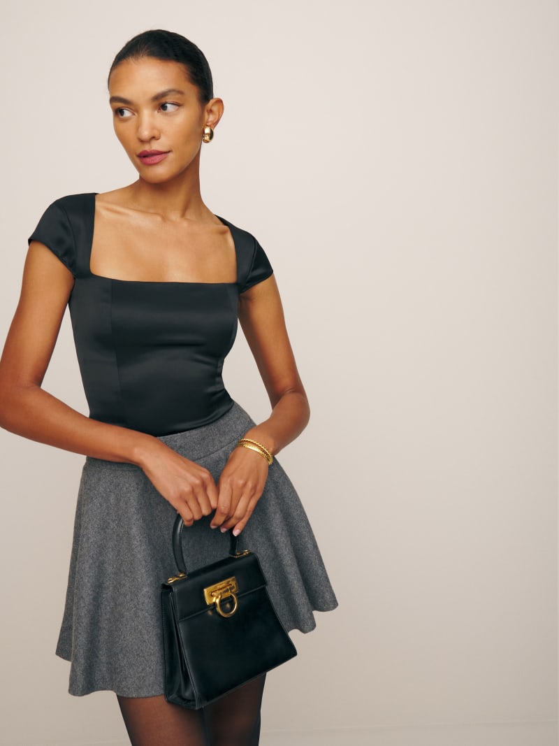 The Solid Satin Cora Pants - 3 Color/AS