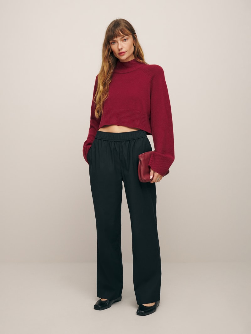 Juno Charcoal Jersey Pants