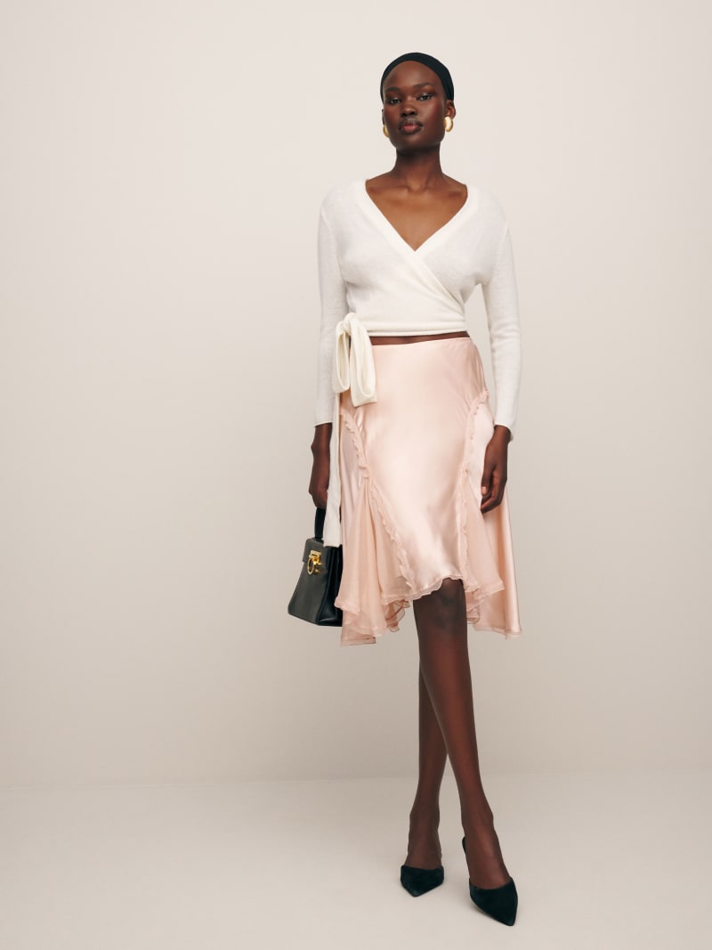 Frances Ribbed Knit Skirt Set