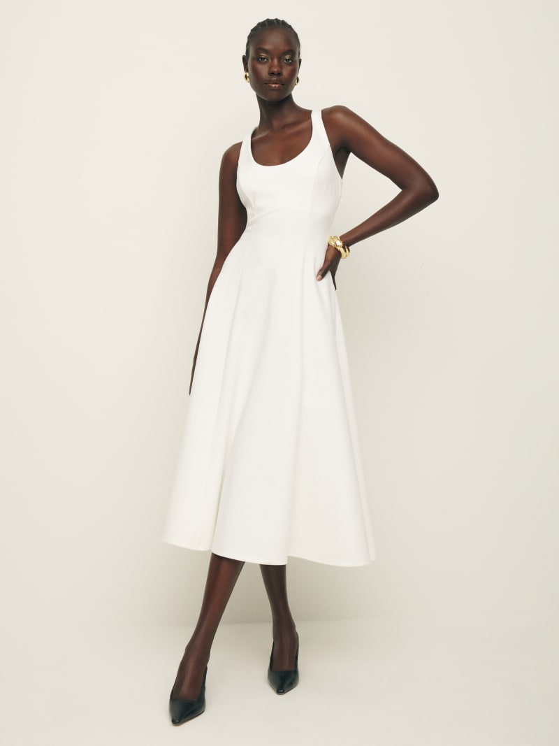 Mikail Dress - White