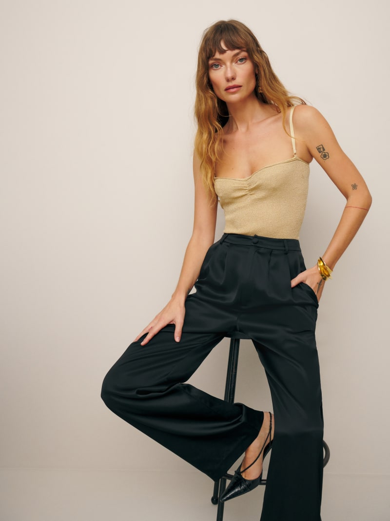 Dita Knit Tank With Hardware (Green Capsicum) main image 0