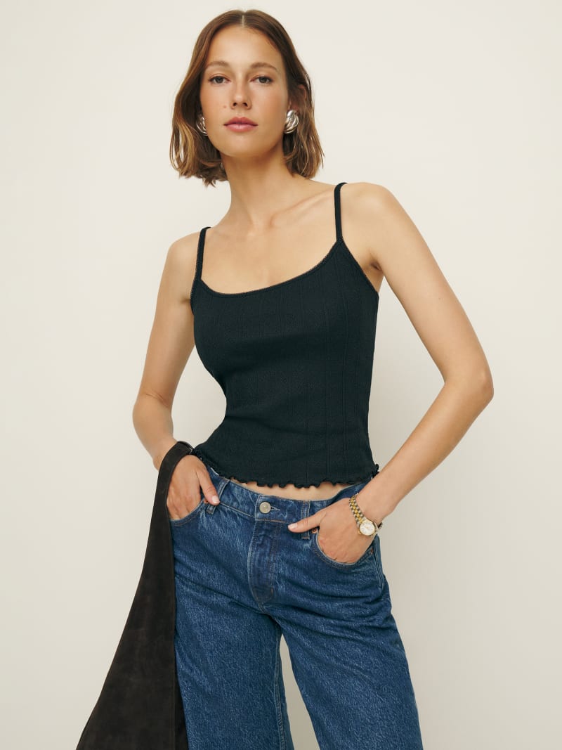 Aliyah Pointelle Top