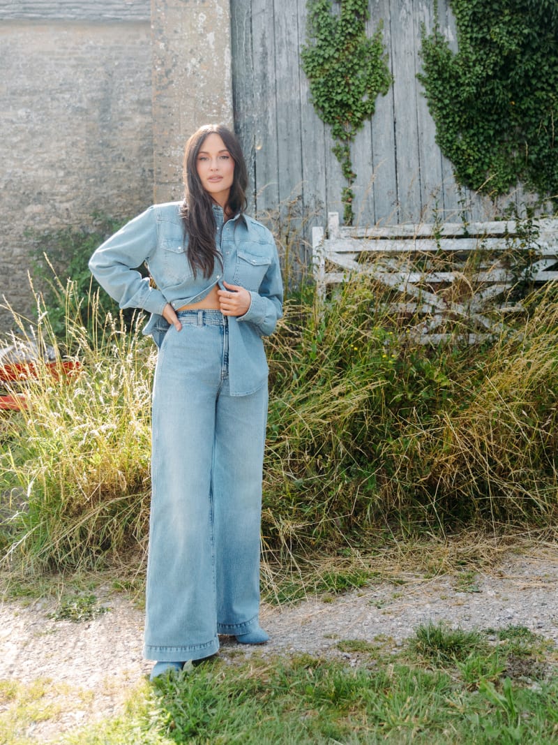 Audrey Super High Rise Wide Leg Jeans