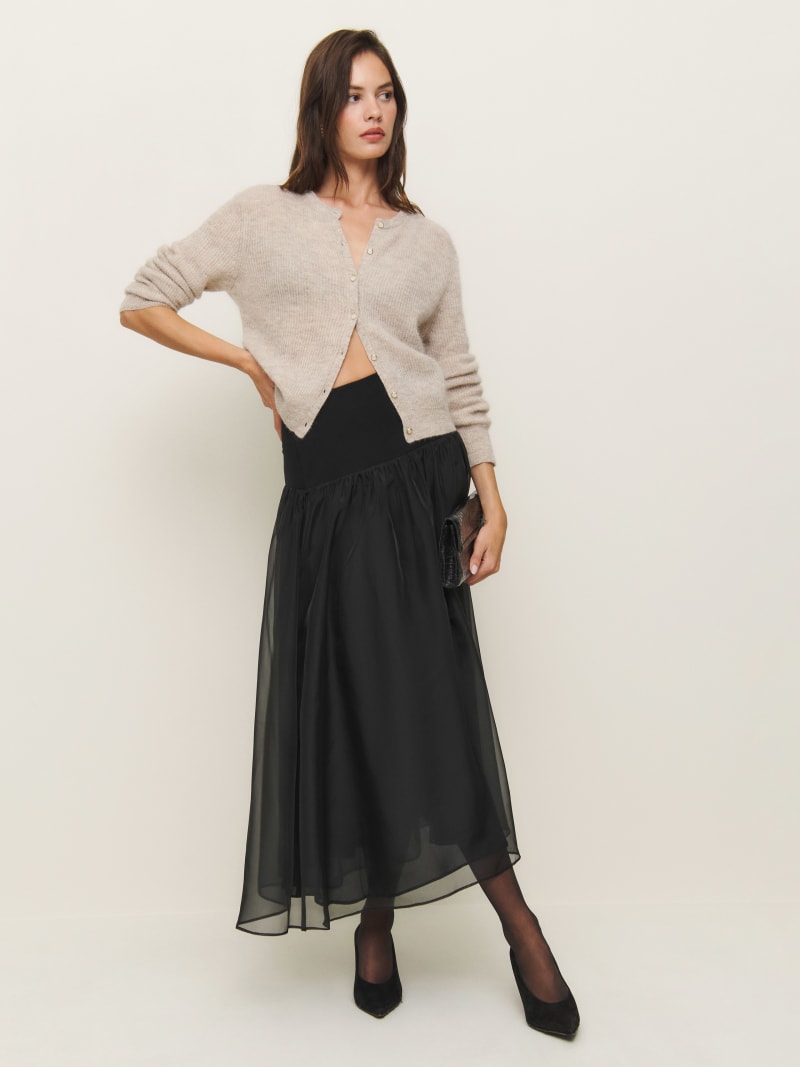 N-Munira Skirt Ivory