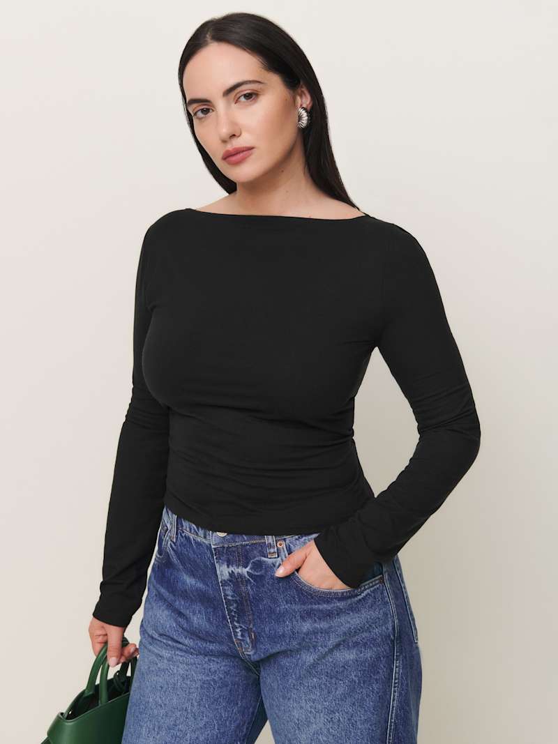 Whitby Knit Top - Black
