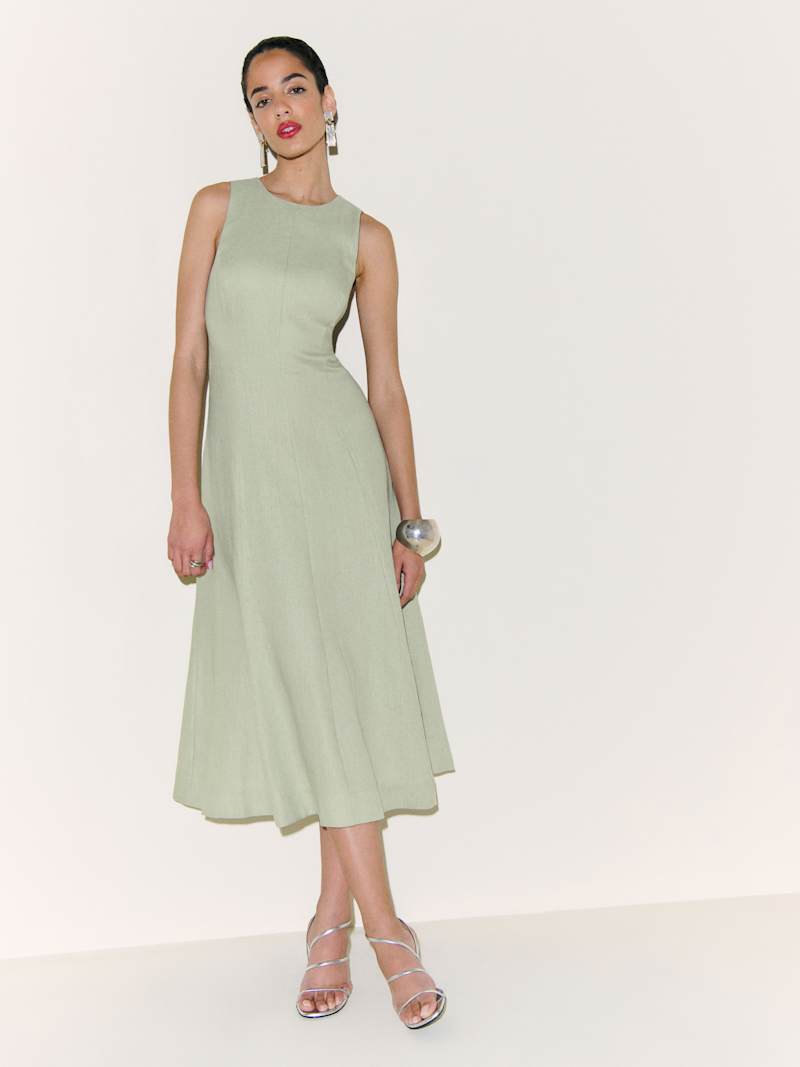 GIVO LINEN DRESS main image 1