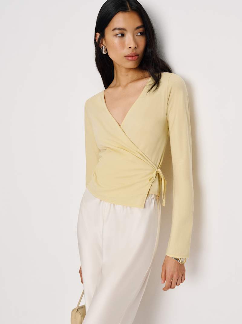 Perrin Knit Top - Long Sleeve | Reformation