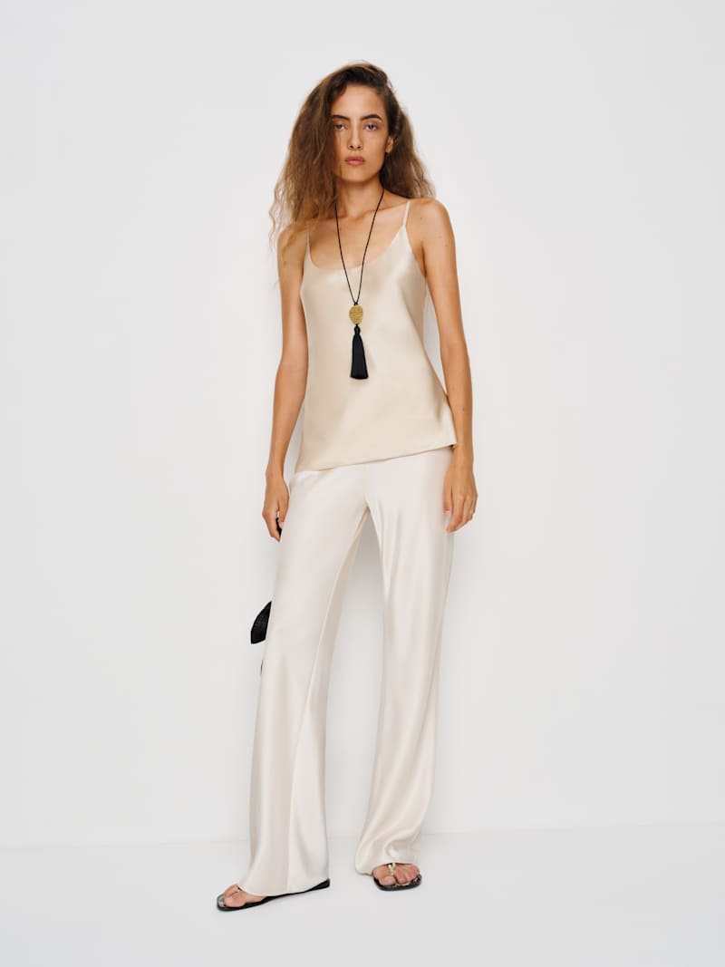Haut (top) En Soie BEBE - Taille S - Style Débardeur/cami - Occasion TB