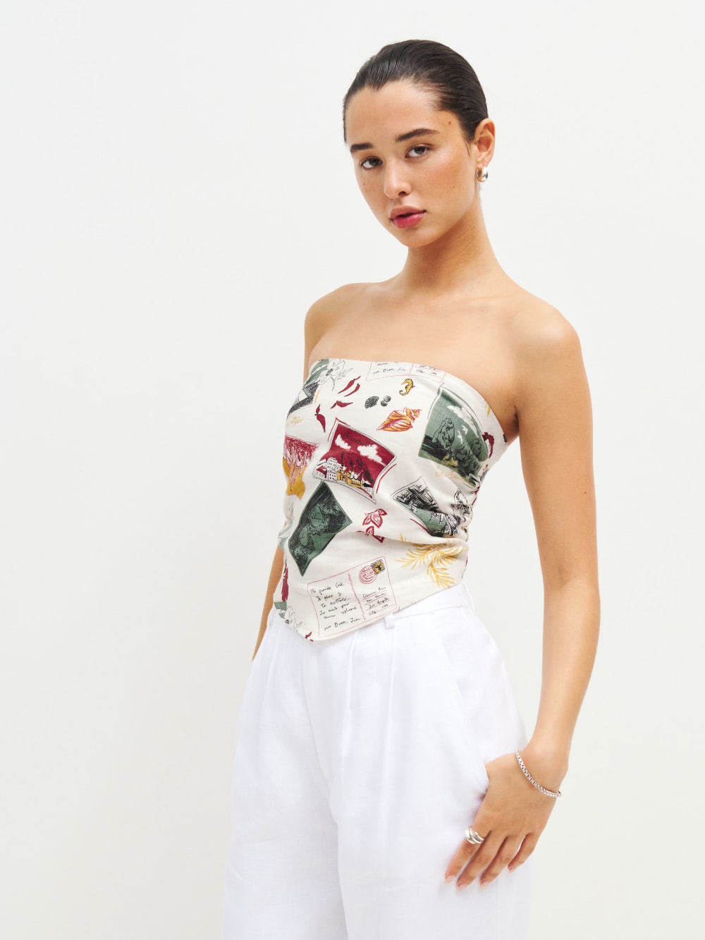 Dillon Linen Top