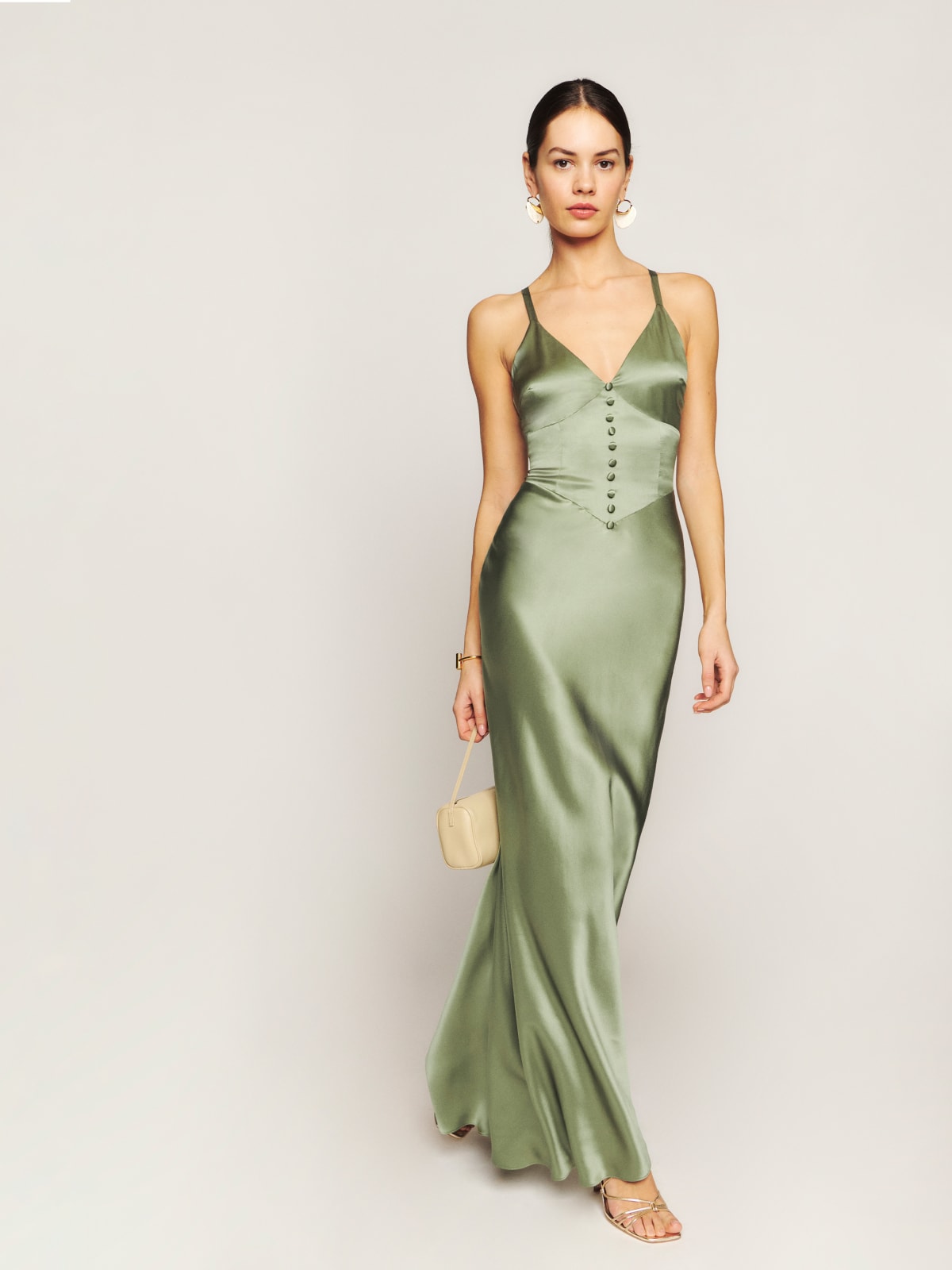 Reformation Esa Silk Dress