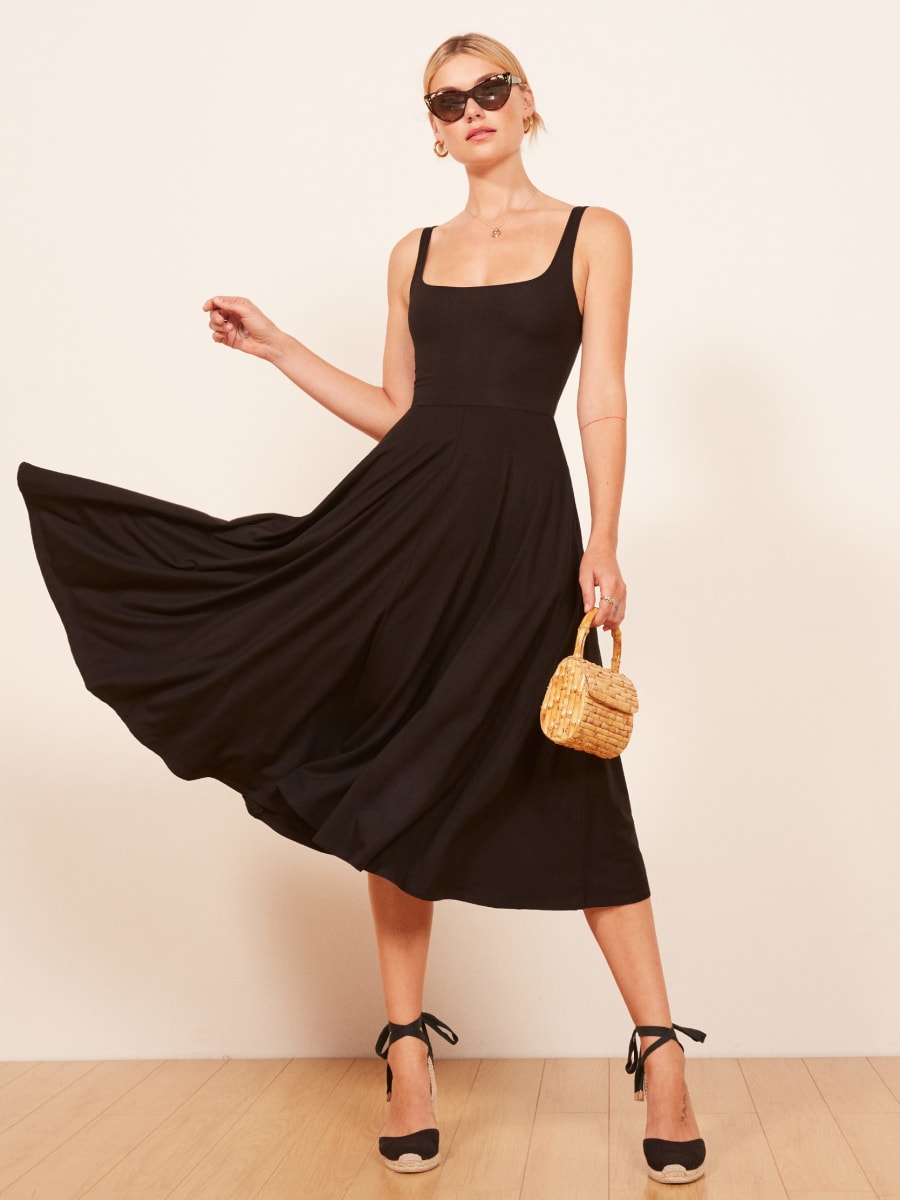 Reformation fit and flare dress new arrivals