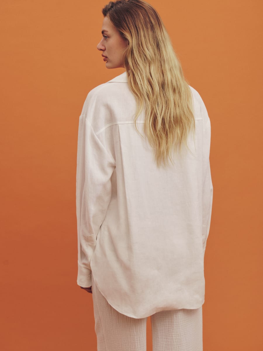Will Oversized Linen Shirt - Long Sleeve | Reformation